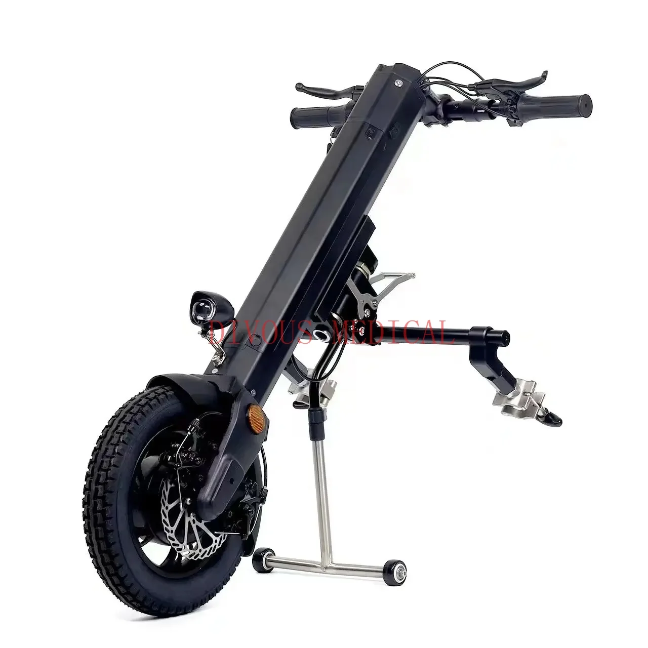 Conhismotor 36V350W Wheelchair Electric Handcycle Handbike Attachment Hand Cycle Bike WheelChair Conversion Kit
