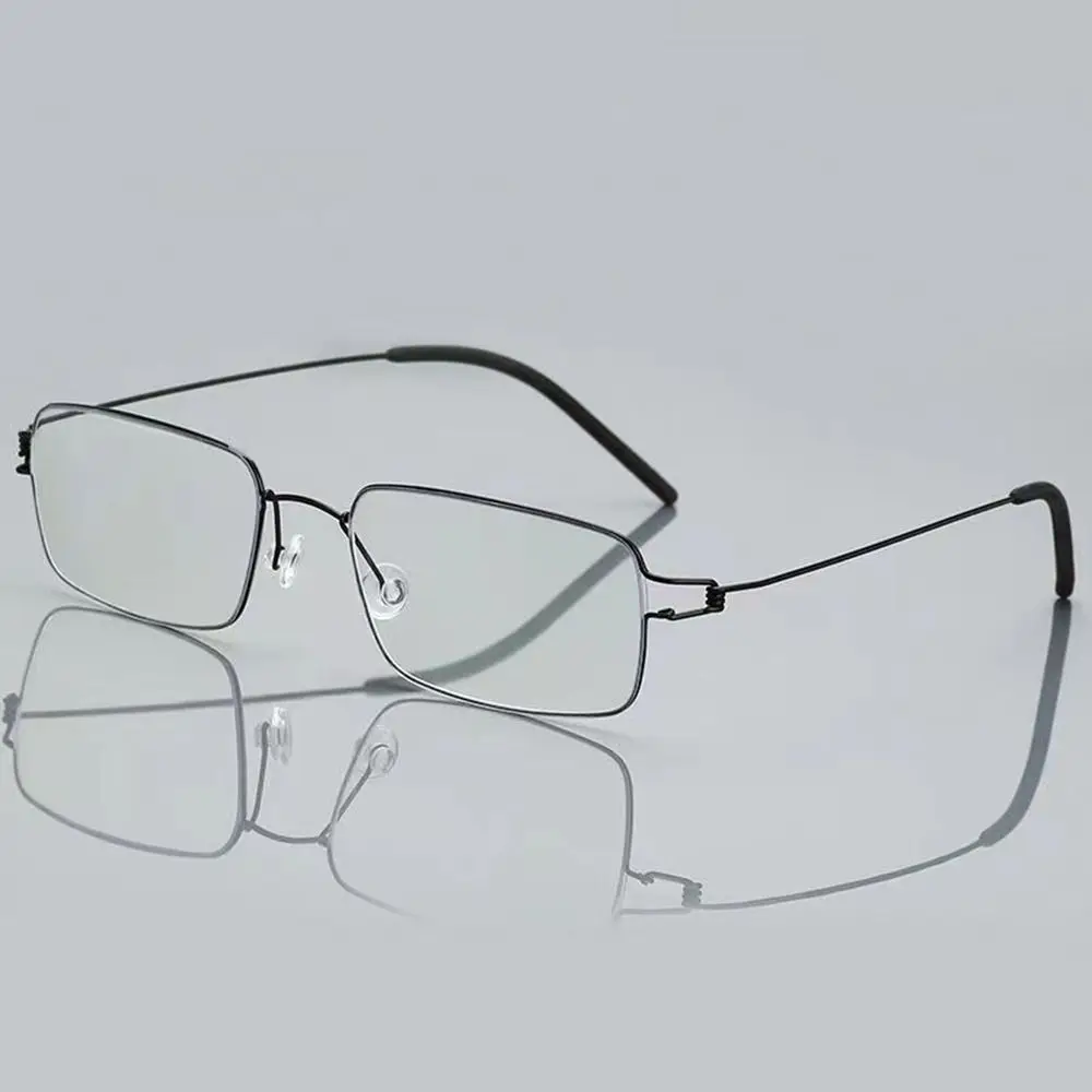 

Blue Ray Blocking Anti-Blue Light Reading Glasses Metal Ultralight Business Eyeglasses Eye Protection Hyperopia Glasses