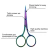 2Pcs Eyebrow Scissor Makeup Eyelash Trimmer  Facial Hair Remover Manicure Scissor Nail Cuticle Tool Beauty Scissors 2