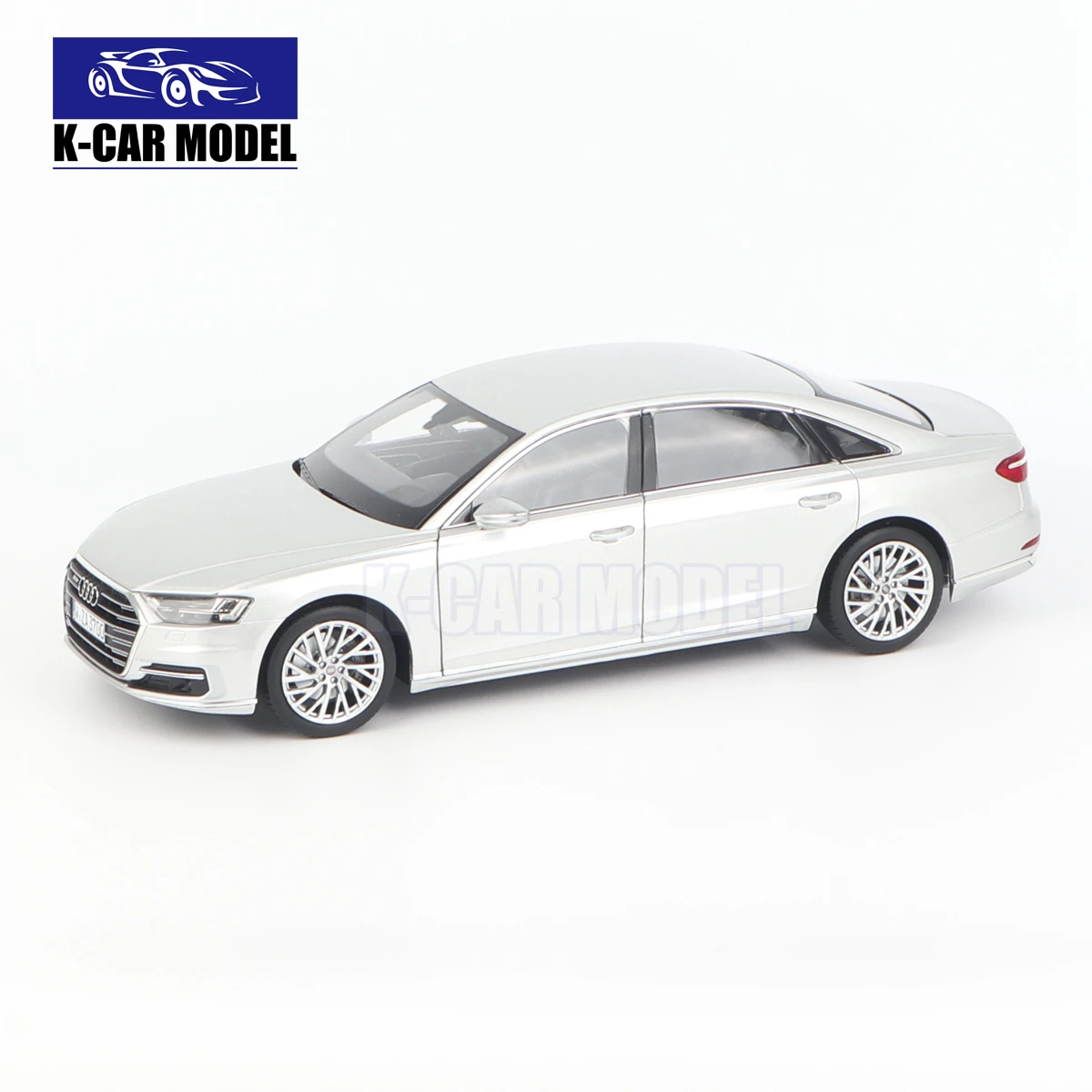 NOREV 1/18 ALL NEW A8 A8L 2017 Sliver Diecast Model Car Toys Gifts For Husband Father Boyfriend