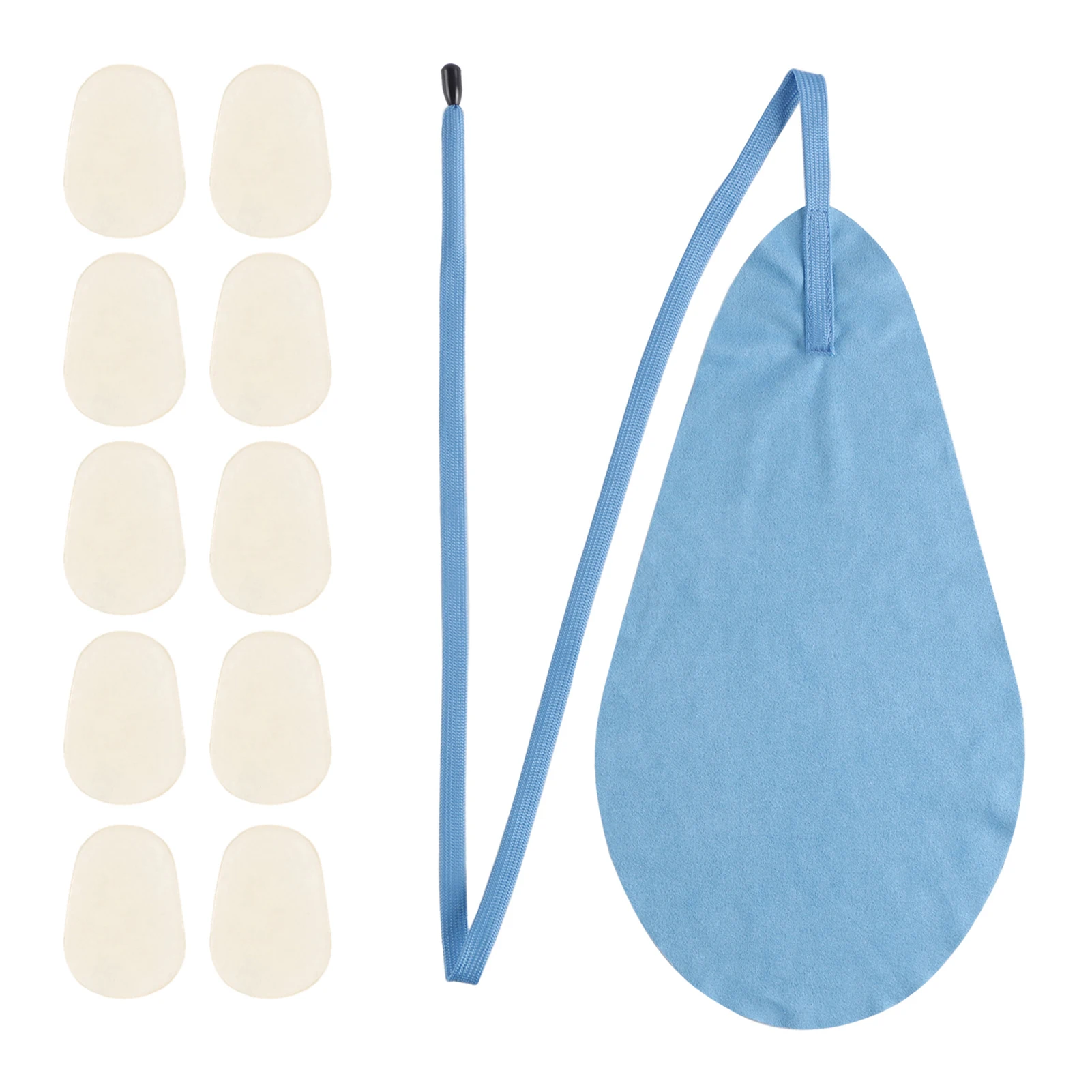 10 Pcs Thick Mouthpiece Cushion With Saxophone Accessories For