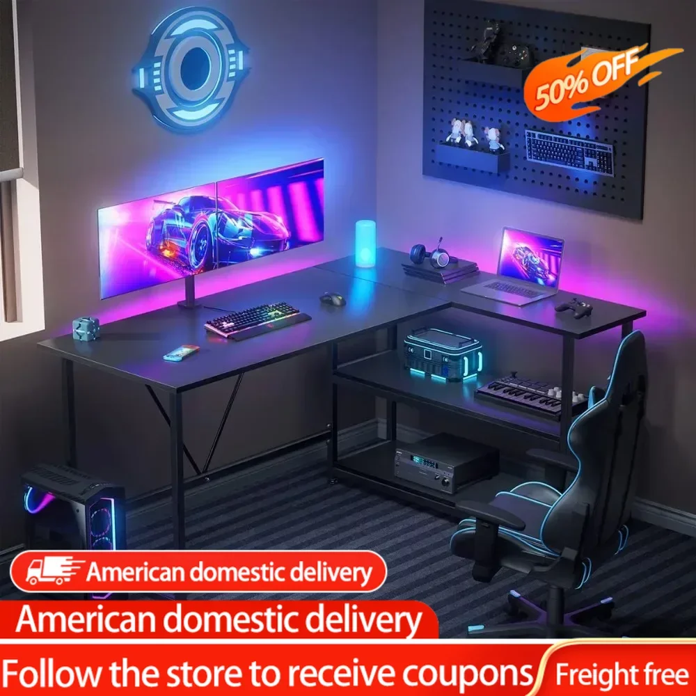 Foldable Table for Laptop Bed Black Freight Free Bureau Gaming Pc Setup Accessories Portable Folding Table Organizers Desk Gamer creative diy screen pen pencil holders desktop accessories organizers for office desk storage bags under computer monitor