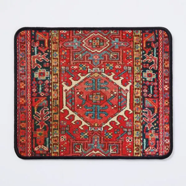 Oriental Rug Mouse Pad Gaming Desk Tappeto Tastiera Stampa Mens Anime Gamer Play Pc Mousepad Computer Mat Table