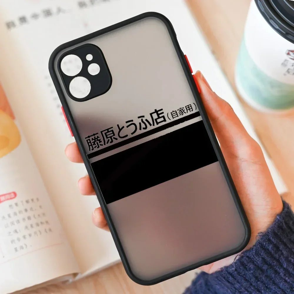 Japan Classic Comic Initial D JDM AE86 Transparent Phone Case - Hard Cover