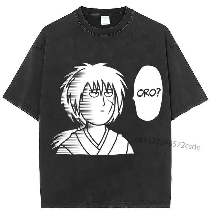

Himura Rurouni Kenshin Funny Streetwear Tops O-Neck Men T-shirt Short Sleeve Casual Print T Shirt For Boyfriend