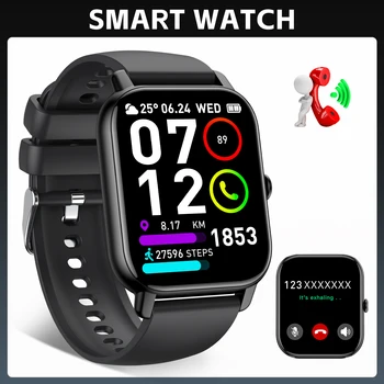 LaNikar Smart Watch For Men Women P66D 1.85 1