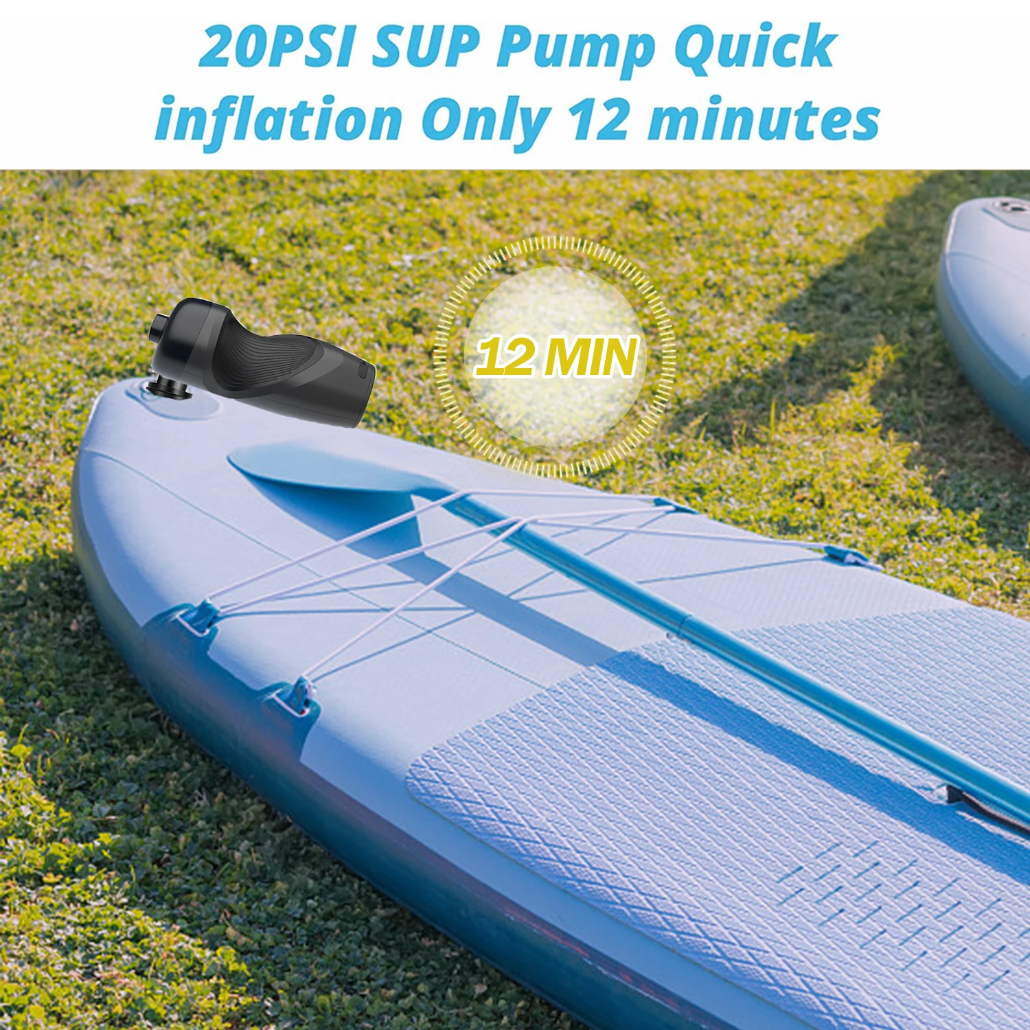 電動 SUP エアポンプ空気圧縮機 20PSI 屋外クイックエア
