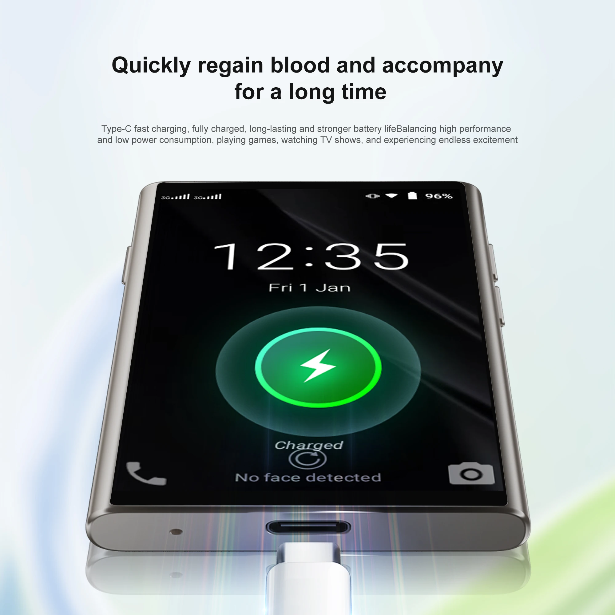 SERVO S26 3G Network Mini Smartphone Dual SIM Standby Face Unlock 3.0" Screen HD Camera Android System Mini Cellular Phones 6