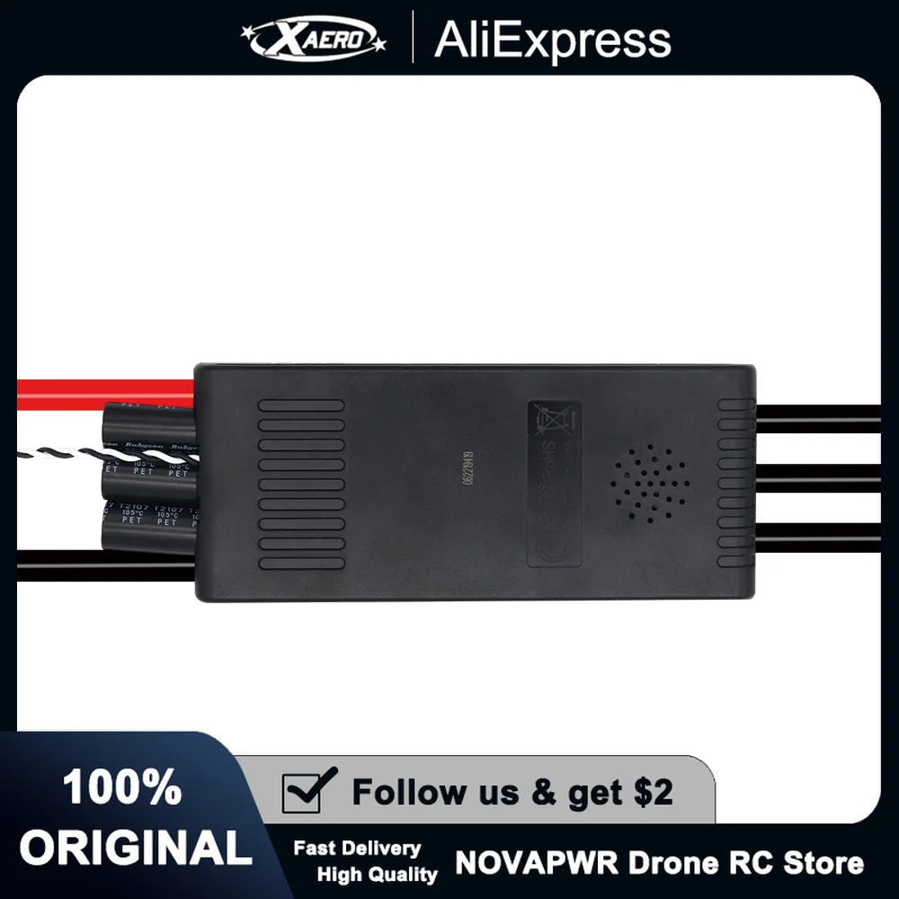 Flycolor 150A HV ESC 5-12S Brushless étanche pour Drone FPV