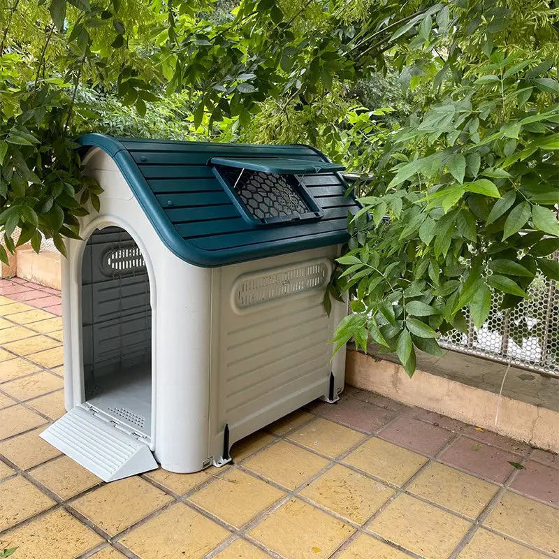 

Dog kennel waterproof outdoor villa luxury pet supplies outdoor small and medium-sized dogs are common all year round