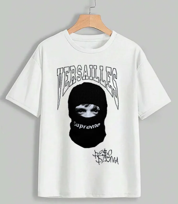 Peso Pluma Tour 2023 Camicia, Maglietta Pluma Versailles X Peso, Peso Pluma Concert T Maniche Lunghe O Corte