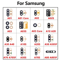 Camera Glass For Samsung A03S A02S A01 A02 A03 A10 A20 A30 A40 A50 A70 A70S A80 A03 Core Rear Back Camera Lens Glass