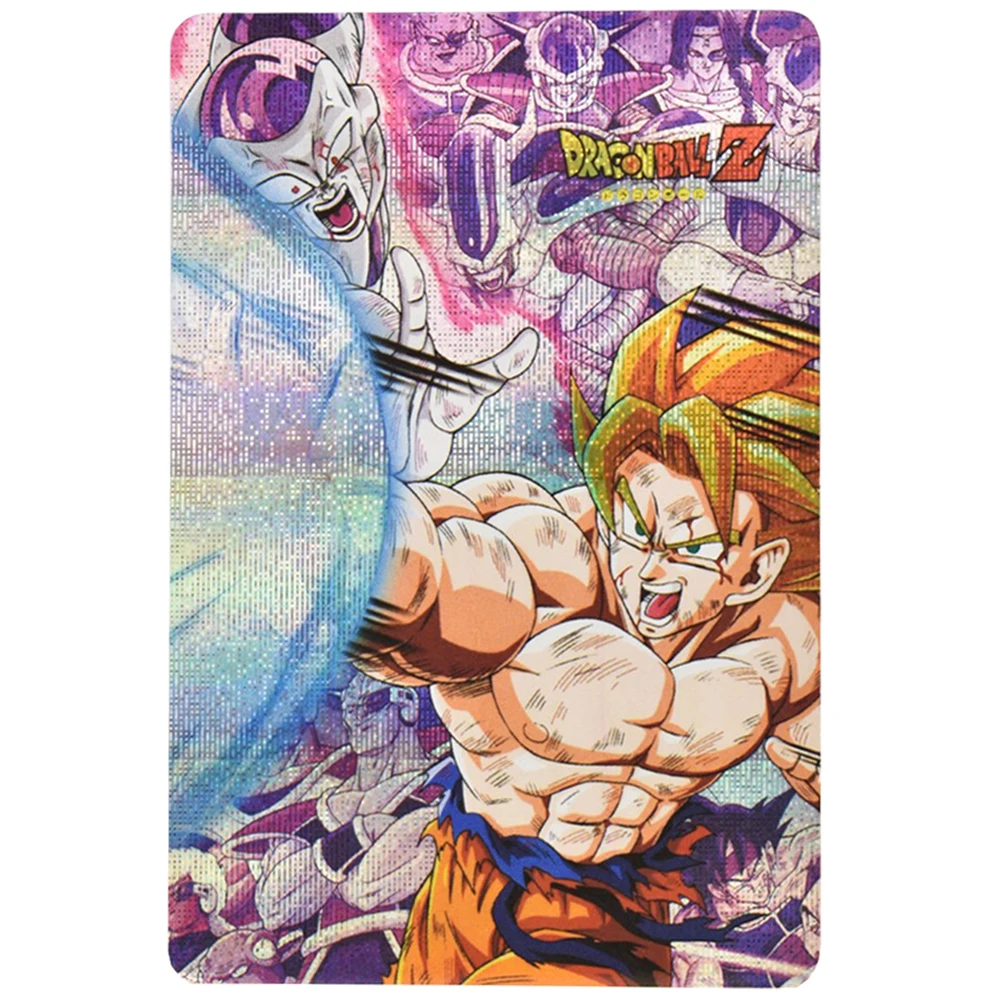 55 pçs/set Super Saiyan Dragon Ball Z Goku Vegeta Completo DIY papel Cartão  Heróis Batalha Ultra Instinto Game Collection Cartões