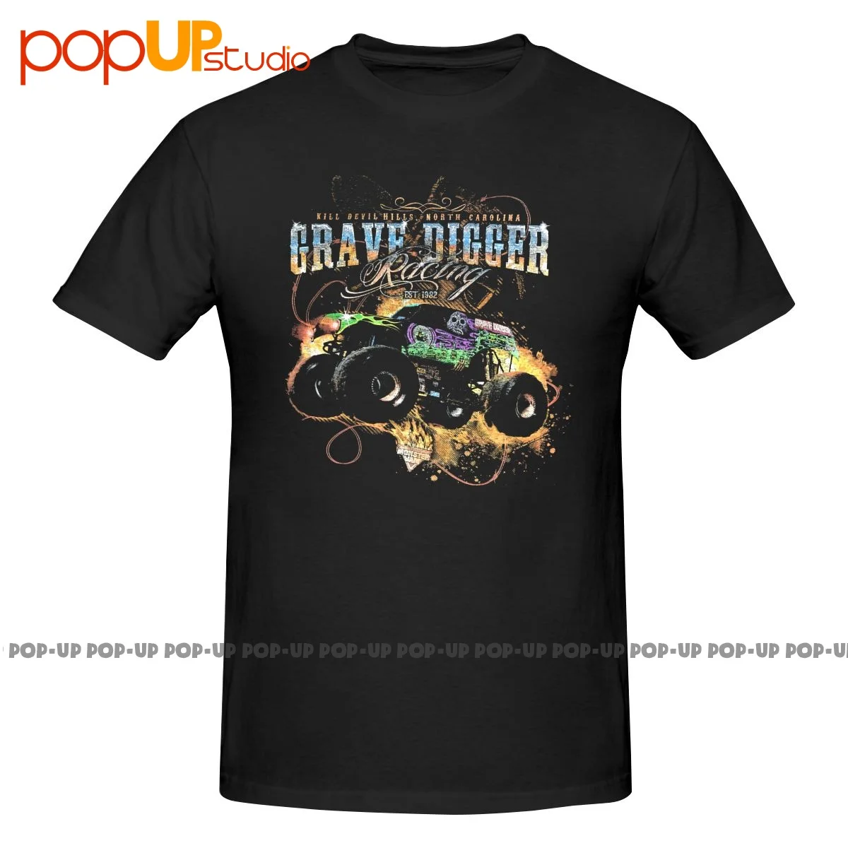 Grave Digger Monster Jam Truck Shirt T-Shirt Tee Best Style Classic Hot Deals