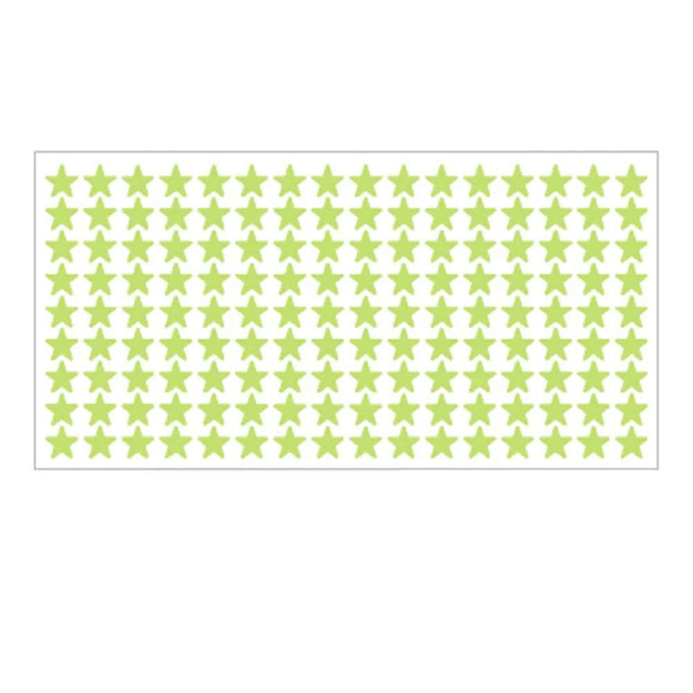 Glow In The Dark Sterne Wandaufkleber Wiederverwendbare Schlafzimmer Decke Home Decor Leuchtende Wandaufkleber Für Kinder Babyzimmer DIY Dekor – Detail 12
