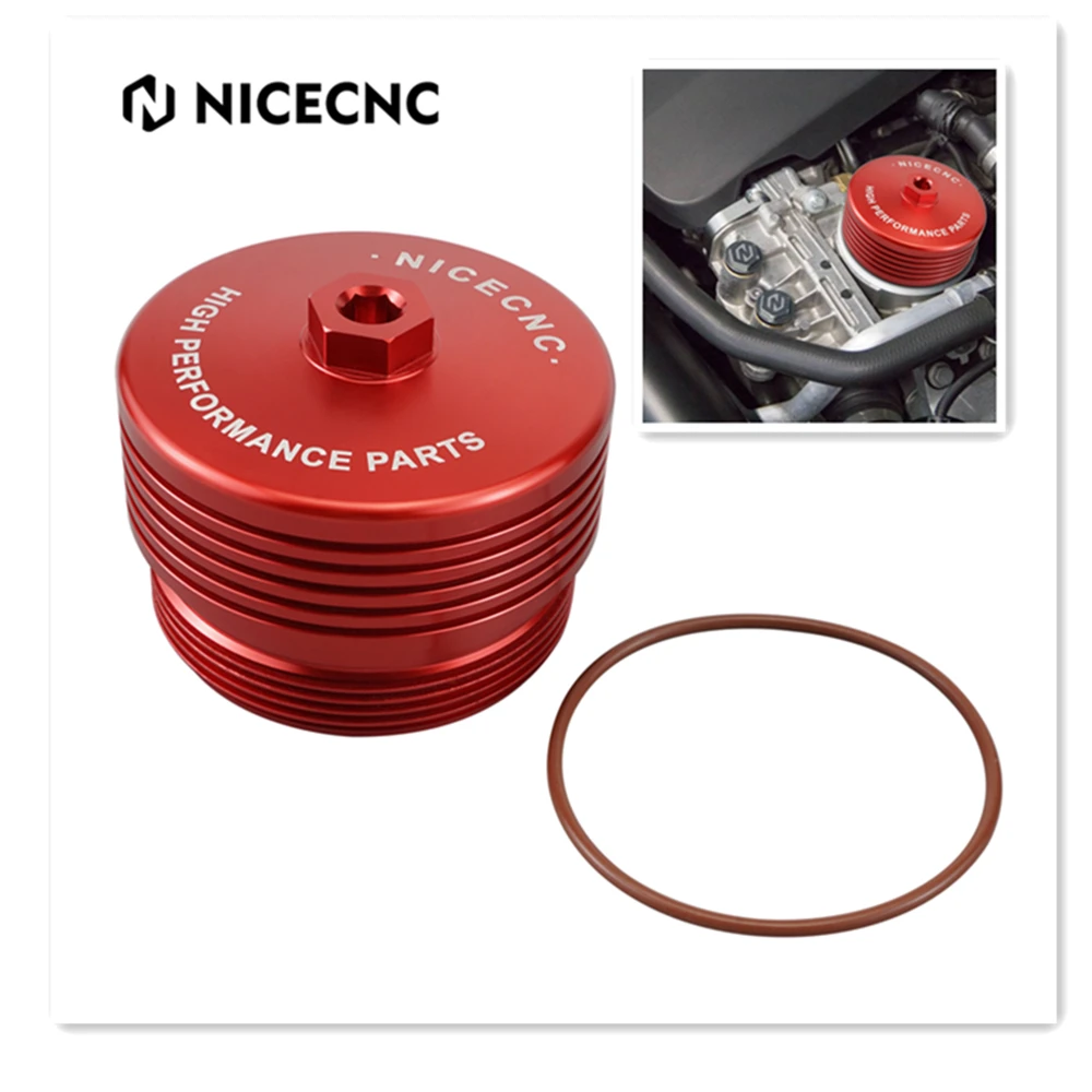NICECNC Engine Oil Filter Housing Cap Shell For BMW N54 N55 S55 N20 N26