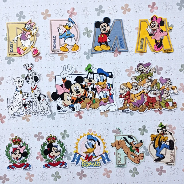  Disney Mickey Mouse Patch Character Vintage Classic Cartoon  Iron On Applique