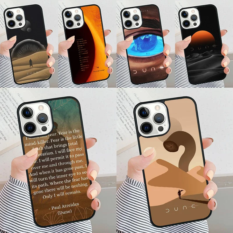 Movie Dune Phone Case Cover Coque Per Iphone 15 14 13 12 Mini 11 Xs Xr Pro Max 6 7 8 Plus Se2020 Fundas