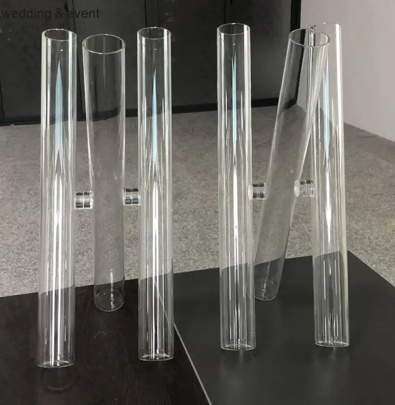 Glass Tripod Vase, Flower Holder, Centerpiece Stand 4