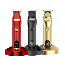 WMARK NG-203 digital hair clipper with base engraving Hair clipper