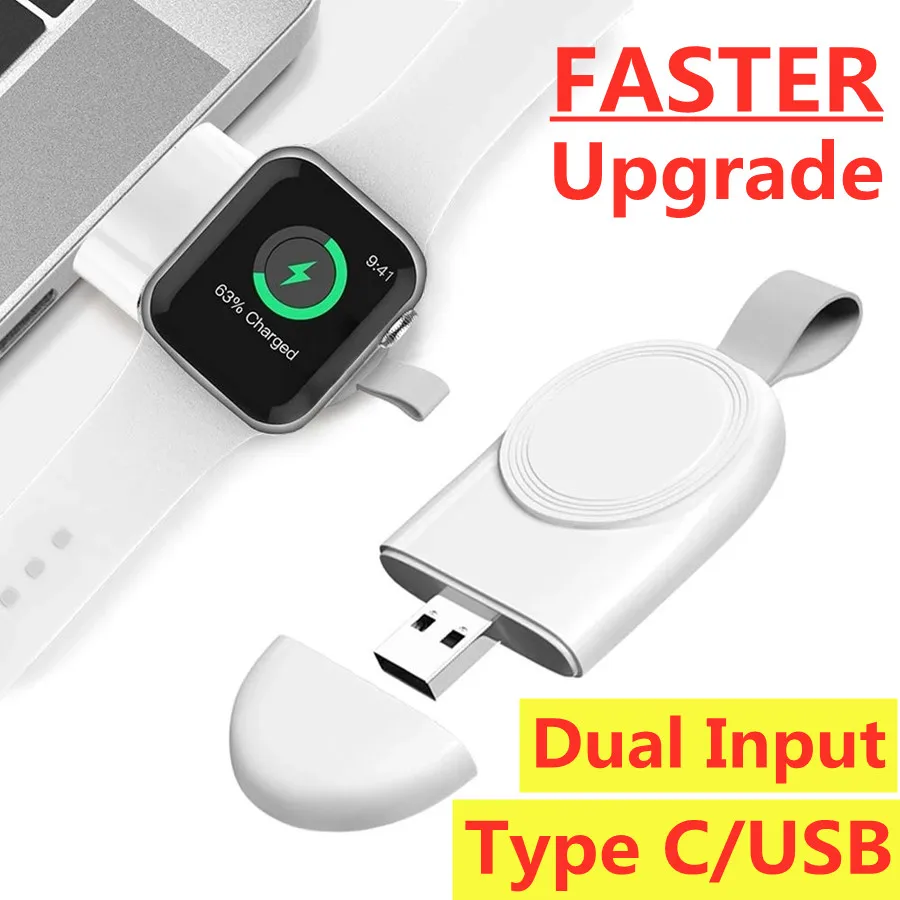 Mini Wireless Charger Dock For Apple Watch Series 8 7 6/5/4/se