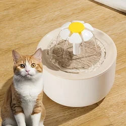 USB Electric 1L Mute Pet Water Fountain and Dispenser with Filter - 1L (3)