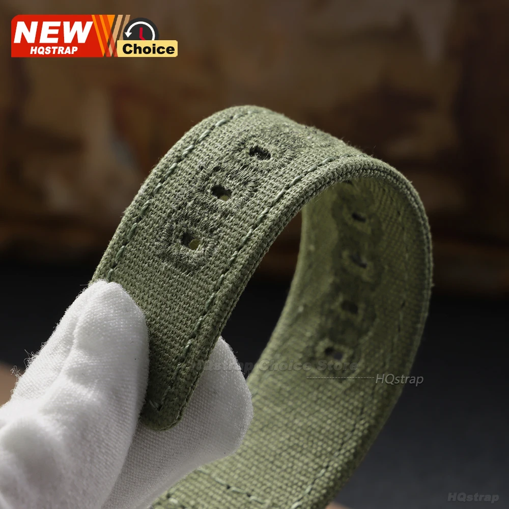 Universal Nylon Canvas Quick Release Watch Strap - Versatile and Stylish Wristband