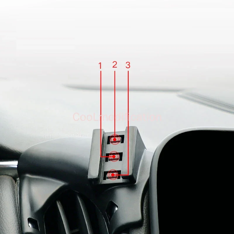 Car phone holder for Chevrolet Malibu XL Navigation bracket Mobile phone holder Accessories stand