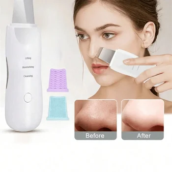 LED Light Therapy & Massage Neck/Facial Beautifier – USB Rechargeable, Portable Skin Care Tool For Women