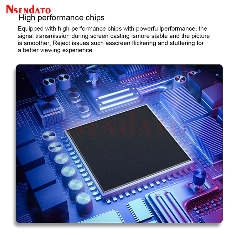 Dual Band 2.4G/5G WiFi Wireless Display 4K HDMI Wireless Display Receiver TV Screen sharing Stick Dongle Adapter For TV Monitor