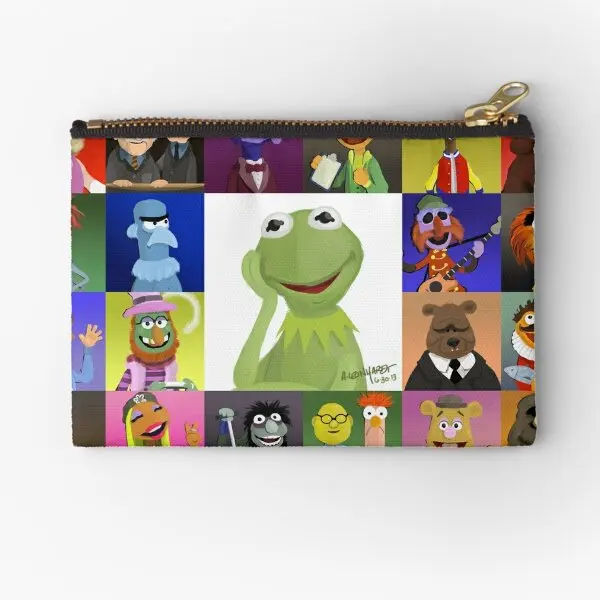 

The Muppets Zipper Pouches Underwear Small Storage Men Money Packaging Panties Pure Bag Cosmetic Pocket Coin Wallet Key Socks