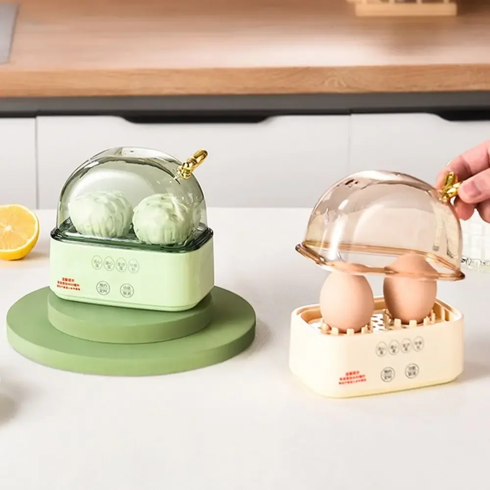 Electric Egg Boiler Machine Multifunctional Non-stick Egg Steamer Maker Mini Breakfast Machine Safe Using Kitchen Gadgets 5