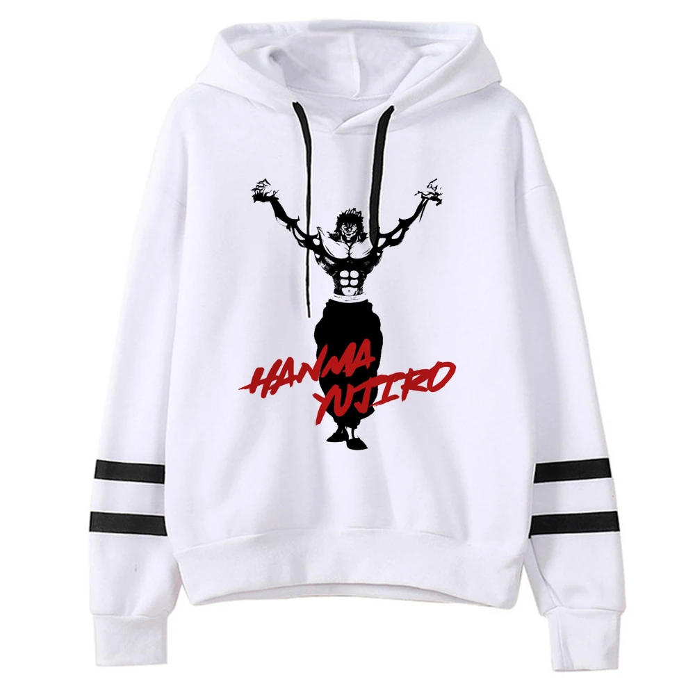 

Yujiro Hanma Baki hoodies women gothic Fleece Kawaii Hood female Fleece Hood