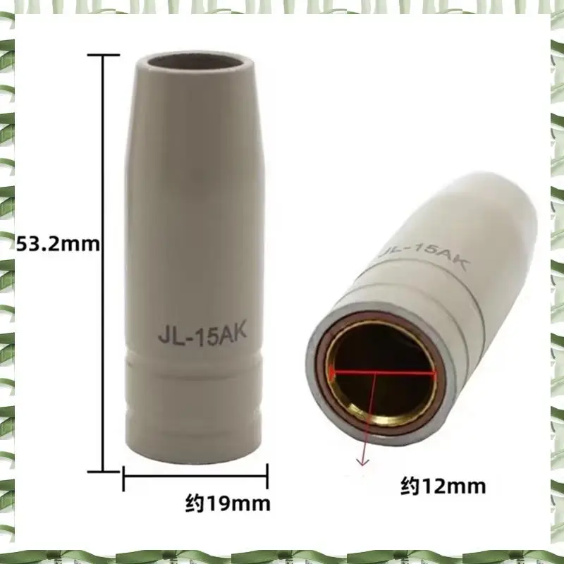 전문 도구 새로운 15AK 코팅 보호 노즐 1.2MM 비 스틱 용접 슬래그 유럽 에어리스 가스 보호 보호 슬리