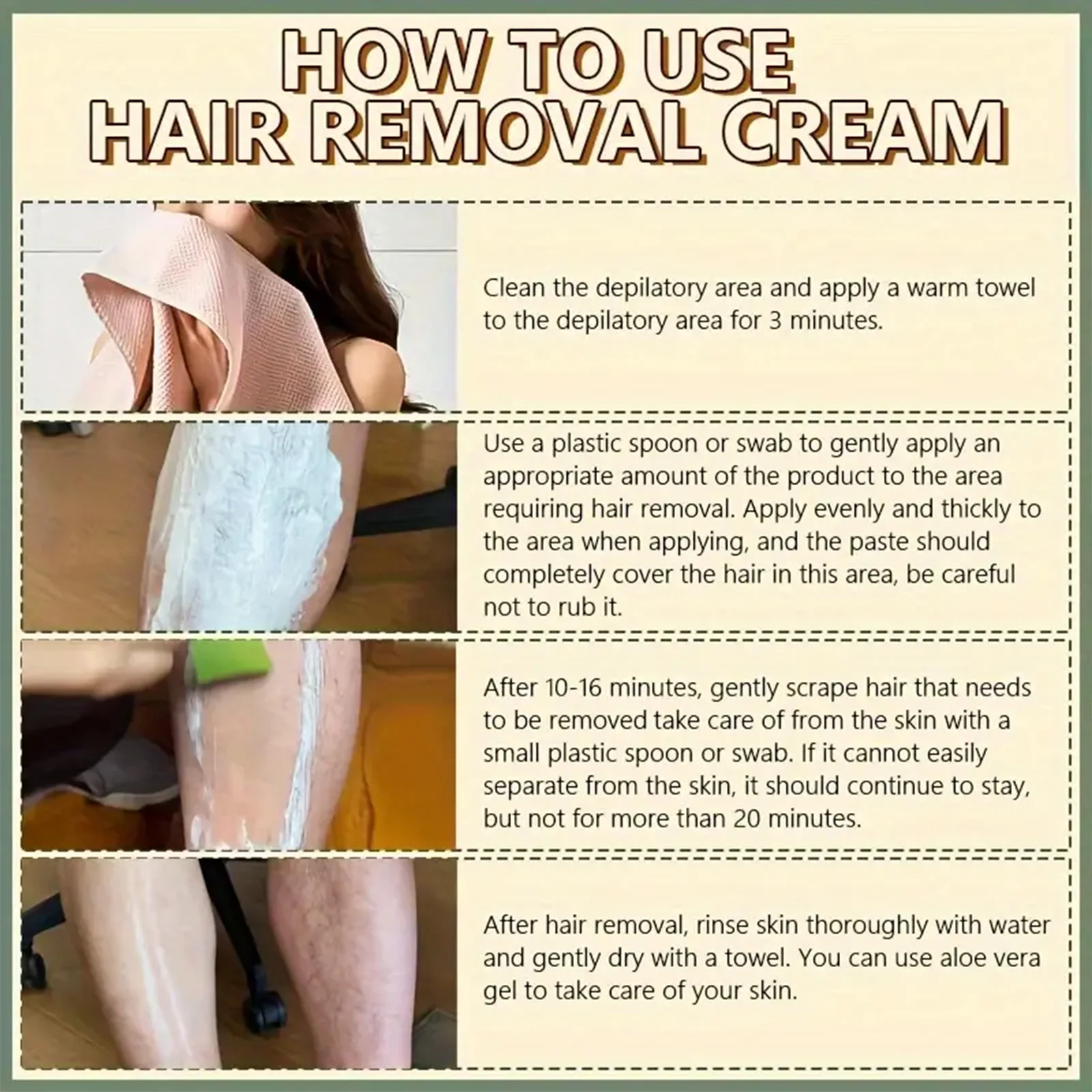 Hair Removal Gel Powerful Epilator Cream Intimate Areas Health Painless Hair Remover Growth Inhibitor For Woman Men Body Care 6