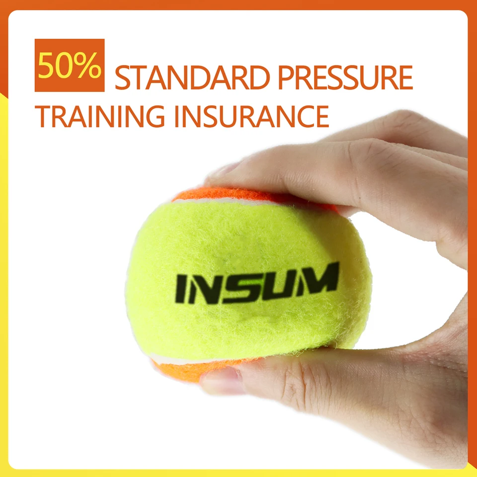 3 Pz Allenamento Esercizio Palline da Tennis Per Principianti Palline da Tennis Pratica Palline da Tennis Per Cani Palline da Tennis per Bambini Palline da Tennis in Gomma Morbida Per Bambini