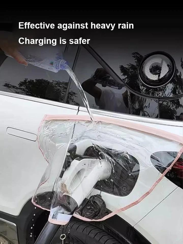 ThtRht EV Charger Plug Cover Replacement Electric Vehicle Charging Port End Cap Rubber Attachment Dust Weather Resistant Protection For Car Charging Station Home Indoor Outdoor EVSE SAE J1772