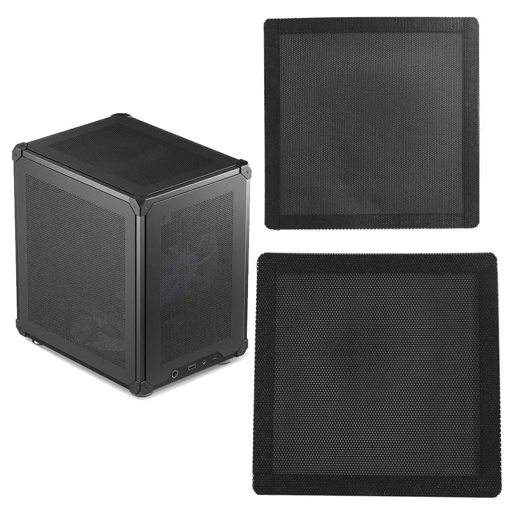 Computer Case Guard Cover Dust Filter Mesh PC Case Cooling Fan Horn Net Magnetic