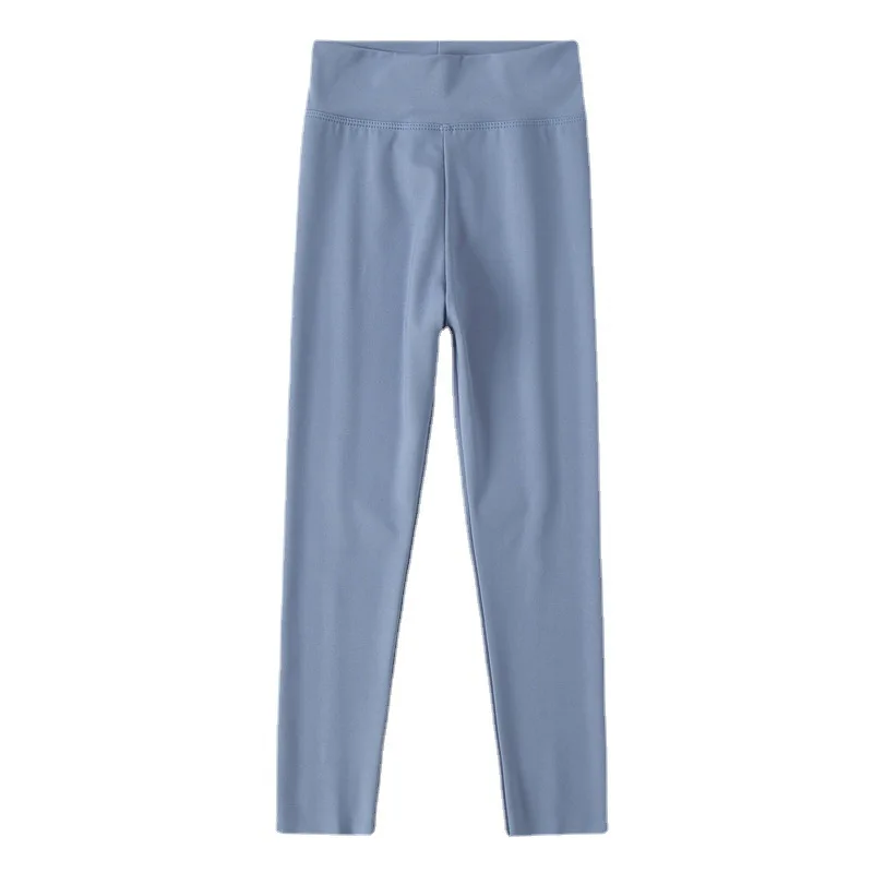 Pantaloni da squalo per ragazze di 4-12 anni pantaloni sportivi tagliati Casual primavera e autunno sezione sottile abbigliamento per bambini pantaloni da ballo elastici per bambini