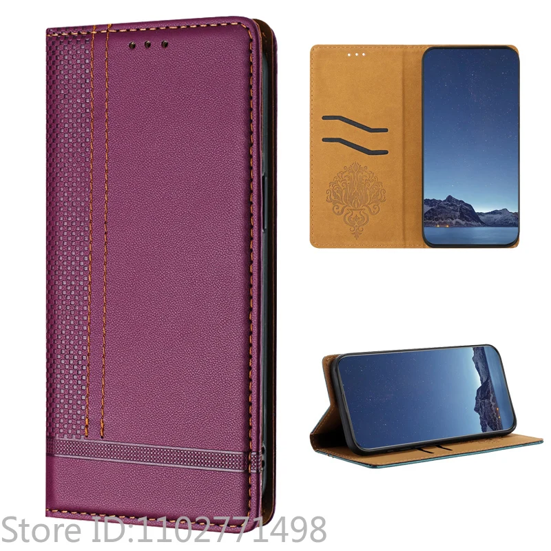 Luxury Wallet Flip Cover Phone Case - Magnetic Shockproof Leather