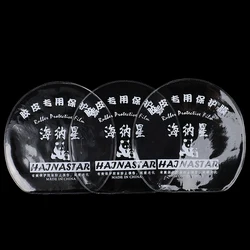 10Pcs Ping Pong Racket Protector Covers Transparent Table Tennis Rubber Sheet Protection Film For Ping Pong Racket 16cmX16cm