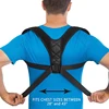 Adjustable Back Brace Support Invisible Shoulder Posture Corrector Unisex Spine Neck Health Correction Belt Home Office Sport 1