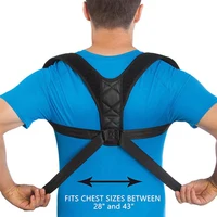 Adjustable Back Brace Support Invisible Shoulder Posture Corrector Unisex Spine Neck Health Correction Belt Home Office Sport 1