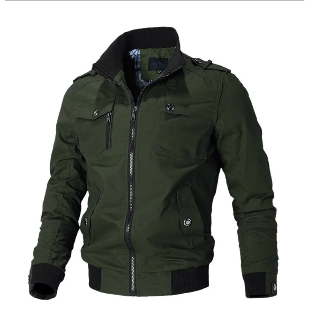 2021 nuova giacca da uomo giacca coreana casual da uomo giovanile colletto colorato primavera una giacca da giacca in cotone autunnale_voghion.com