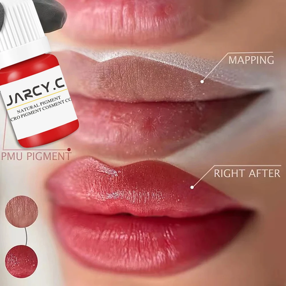 Lip Tattoo Ink 8ml Permanent Makeup Tattoo Pigments for Eyebrows Henna Permanent Eyeliner Professional Microblading Inks tattoo ink tattoo ink pigment