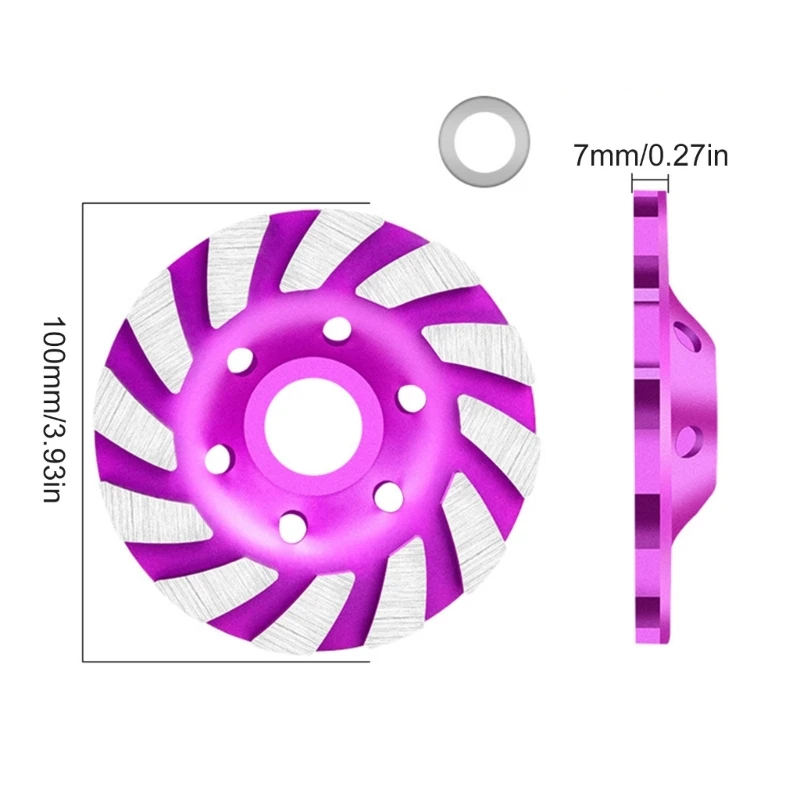 High Performances Diamond Grinding Disc Carving Disc Wheel Bowl Grinding Cup Suitable for Concrete Stone