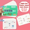 English Root Flashcards Phonetic Symbol English Vocabulary Mind Maps 600 Words Quick Memory Learning for Primary School 1