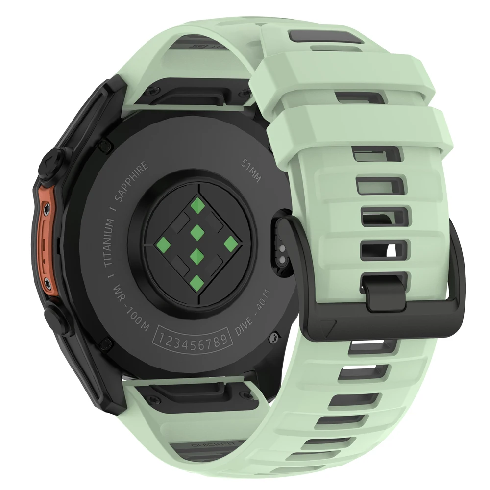 High-Performance Sports Silicone QuickFit Watch Strap - Official 22mm & 26mm Band