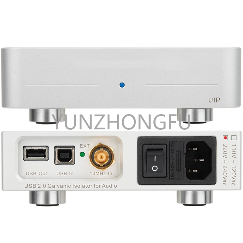

PCHIFI fever audio USB purification isolator ADuM4165 high-speed 480M crystal oscillator OCXO clock input