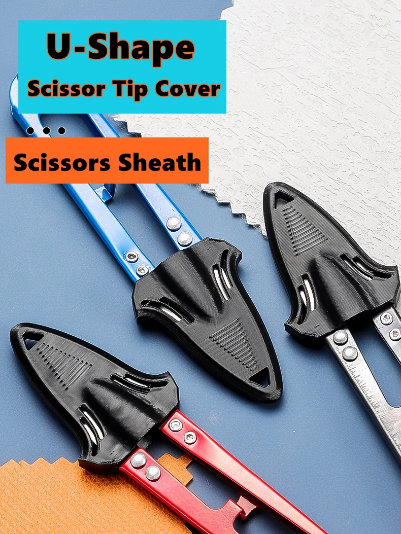 Black Scissors Sheath Sturdy Practical Plastic Scissor Tip Cover Protection Case for Knitting Needlework Crafting Embroidery Black Scissors Sheath Sturdy Practical Plastic Scissor Tip Cover Protection Case for Knitting Needlework Crafting Embroidery